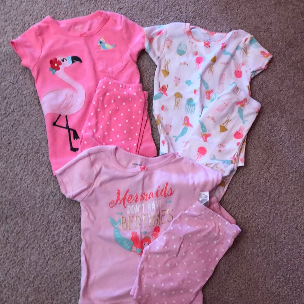 Carter’s PJ Sets: Selling all three together
